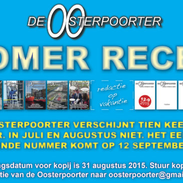 Oosterpoorter met zomerreces