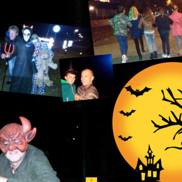 Halloween spooktocht in het Sterrebos succesvol