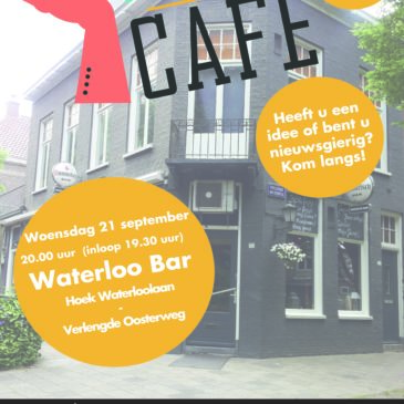 Uitnodiging Initiatievencafe woensdag 21 september